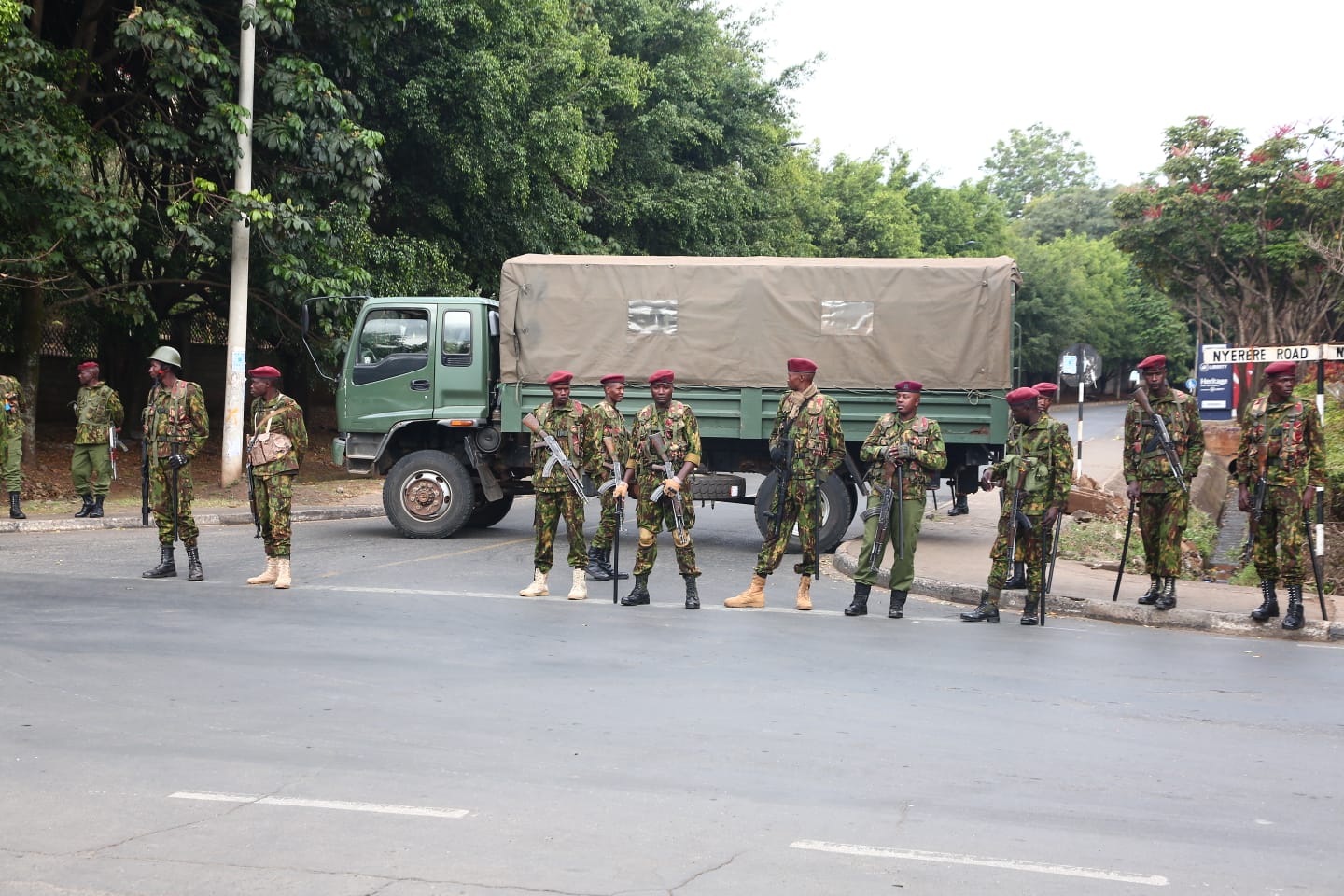 Police Presence In Nairobi