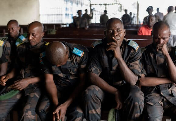 DRC Sentences 25 Soldiers to Death for Fleeing Rebels
