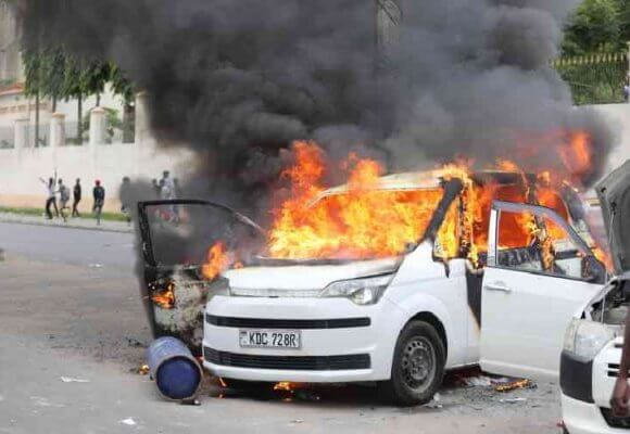 Mombasa Erupts in Violence as Protests Turn Chaotic