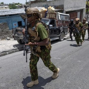 Kenyan-Haitian Police Briefly Pushes Back Gang