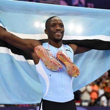 Tebogo Shatters Records, Becomes First African to Win Olympic 200m Gold