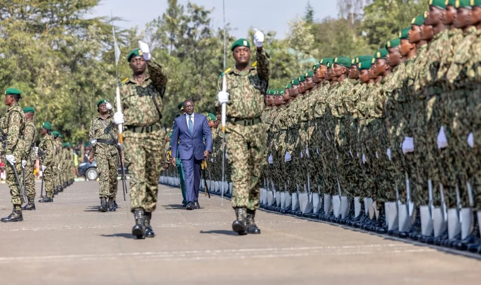 Ruto Orders Firearms Training for NYS Recruits to Bolster National Defense