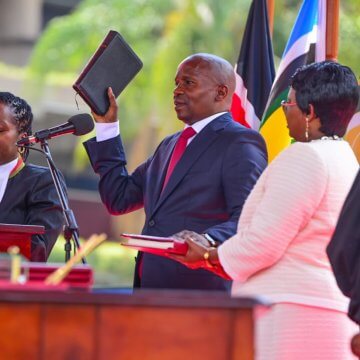 Kindiki Sworn in as Kenya’s Deputy President, Gachagua Faces Mt Kenya