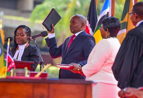 Kindiki Sworn in as Kenya’s Deputy President, Gachagua Faces Mt Kenya