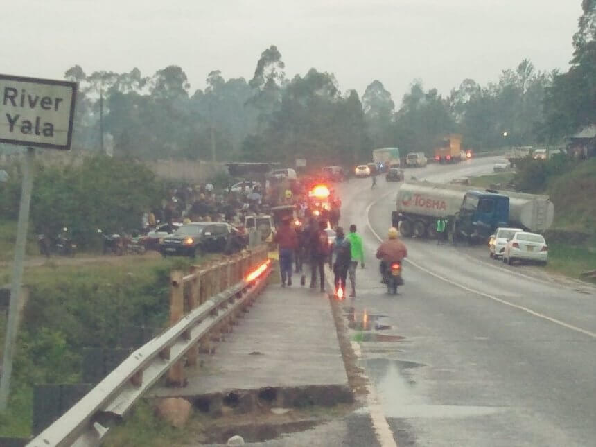 Tanker Collision at River Yala Bridge Leaves 13 Dead, 20 Injured