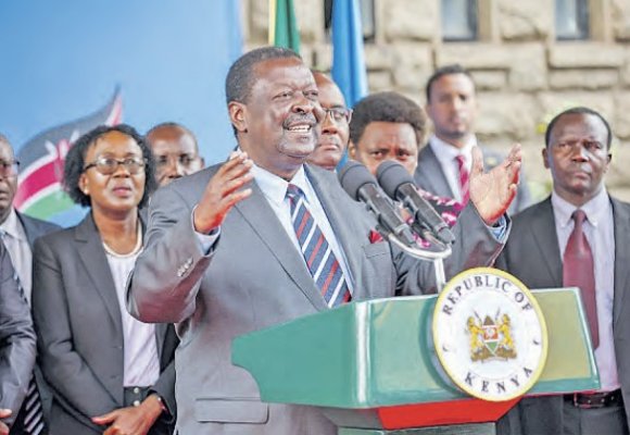 Mudavadi Defends Kenya’s Diplomacy After Besigye’s Arrest