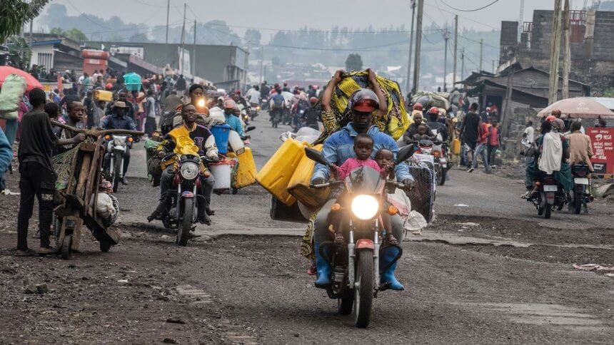 Thousands Flee Goma as City Falls To M23 Rebels