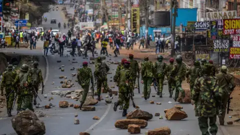 Kenyan Police Disperse Protesters Over Ruto’s Church Donation